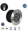 GloboStar® UNDERGROUND-SINA 90572 Χωνευτό Φωτιστικό Σποτ Δαπέδου LED 18W 1710lm 15° DC 24V Αδιάβροχο IP68 Φ20 x Υ11cm Φυσικό Λευκό 4500K - Ανοξείδωτο Ατσάλι - 3 Χρόνια Εγγύηση